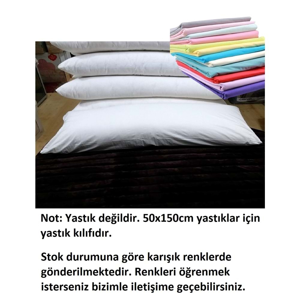 Karı Koca Yastık Kılıfı, Uzun Maxi Boy Yastık Kılıfı (50x150)-Karışık Renkli