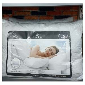 Livdora 2li Set Restful Kapitoneli Yastık 1000gr (50x70)