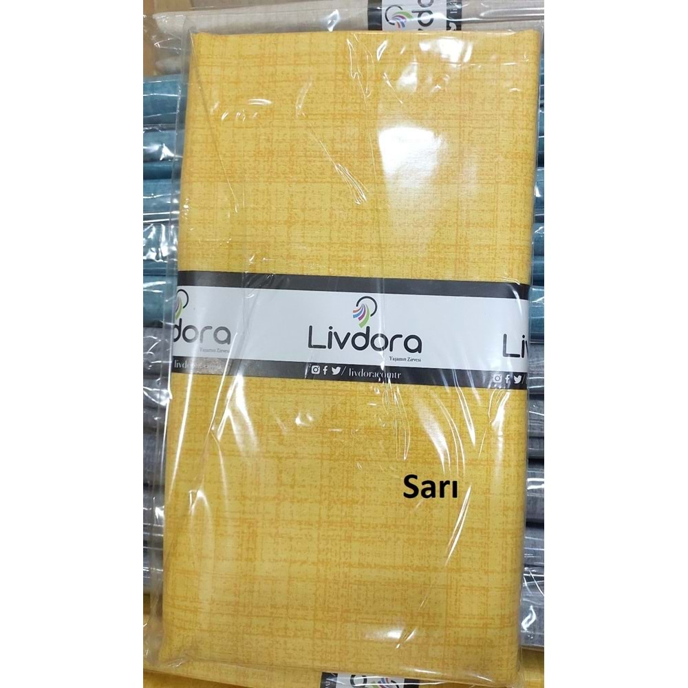 Livdora Pamuklu 2li Yastık Kılıfı (50x70) - Sarı