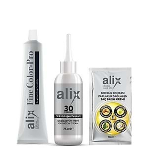 Alix 50ML Kit Saç Boyası 5.0 Açık Kahve (2 Li Set)